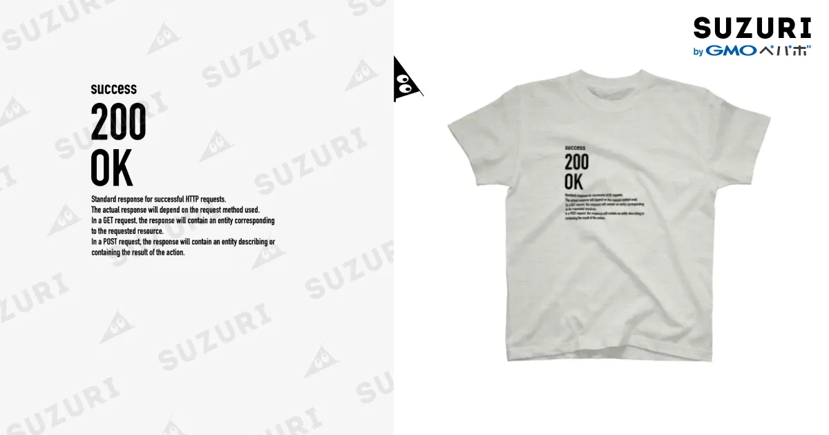 【国内発送】Clou Medor Interlock ストレート Tシャツ 200 OK / 404 Not Found Goods ( kengochi )のスタンダードT