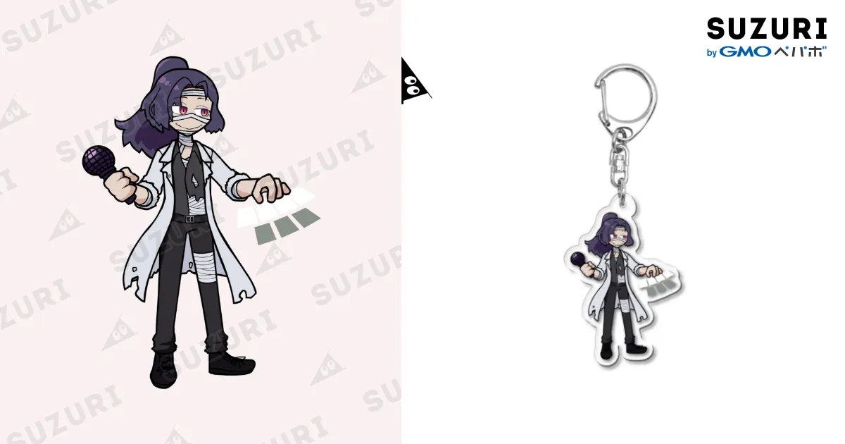 FNF志上ハジメアクキー / 志上ストア@SUZURI本店 ( Nocturne__No9 )の