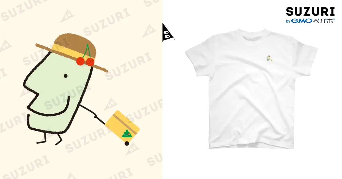 山形日和きてけろくんグッズ Regular Fit T-Shirt by やまがた愛