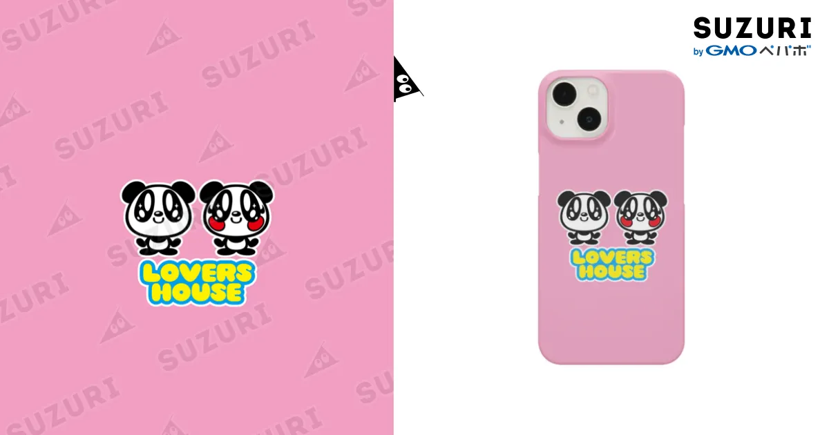 LOVERS HOUSEロゴ ピンク / SUPER LOVERS co,ltd ( superlovers