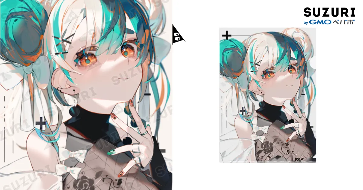 ジェミちゃんクリアファイル / 水視ずみ🐟 ( ZumiZumi0125 )の