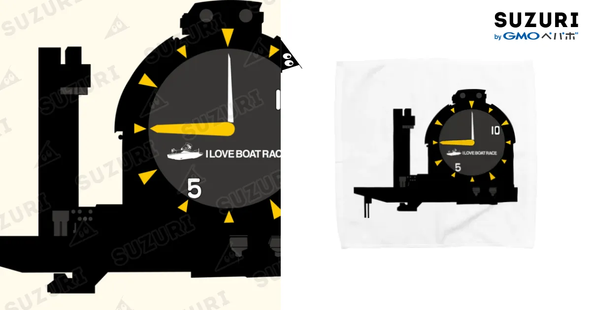 ボートレース　大時計　腕時計 競艇 ボートレース】大時計 / I LOVE BOAT RACE【アイ ラブ ボート