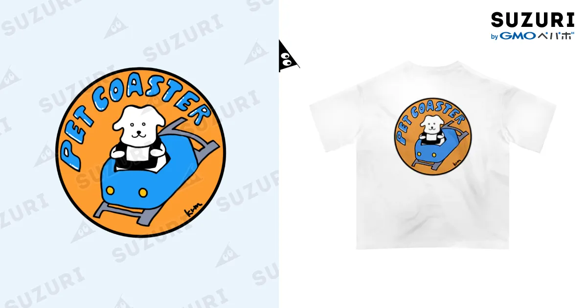 PET COASTER / くるま ( krm_craft )のオーバーサイズTシャツ通販