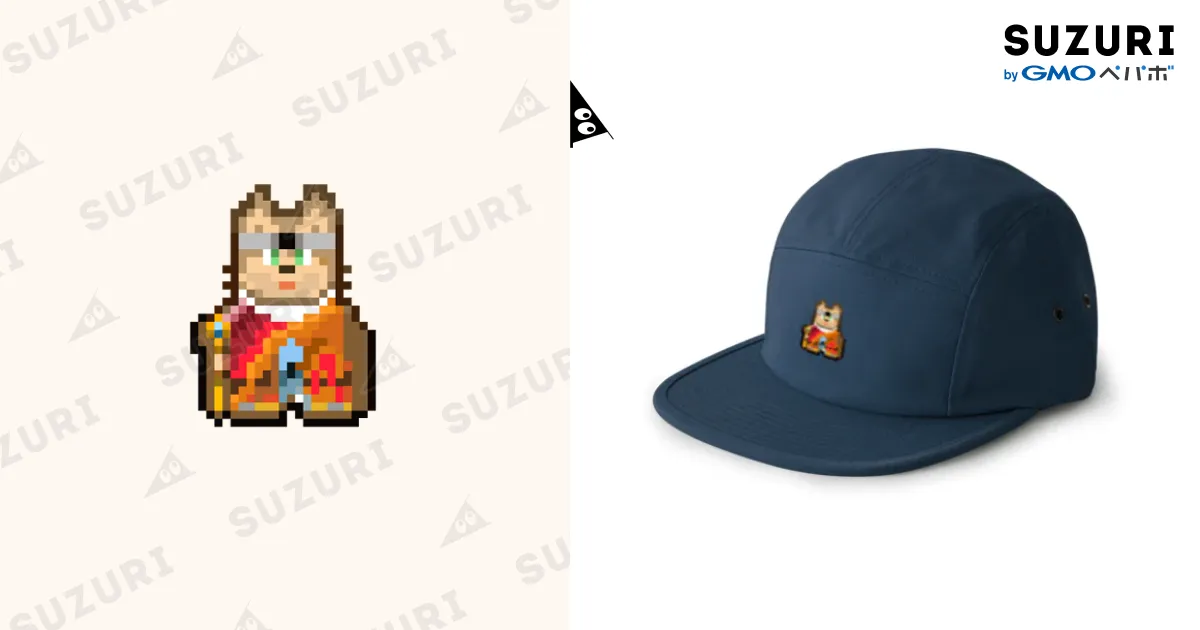 ドット絵太影くん / 太影の玉手箱 ( futokage )のジェットキャップ通販