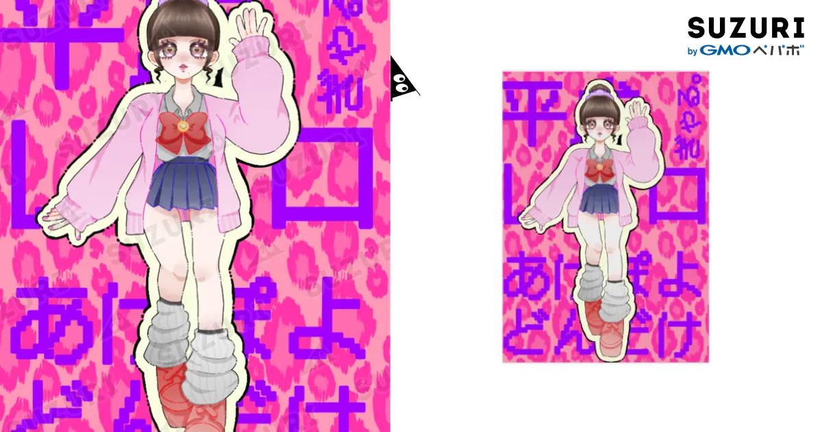 はるるみなもに! キャラクターポスター3枚 物語シリーズ×STEINS;GATE - 描き下ろし 羽川翼 コラボイラスト