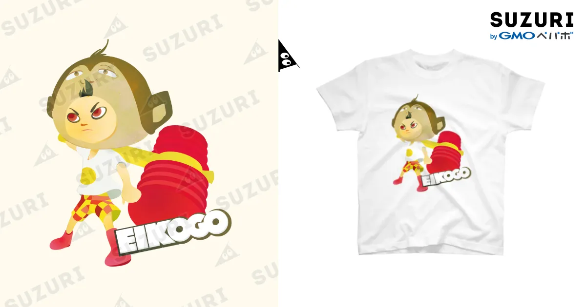 タイムセール【非売品　希少】FRUITS ZIPPER 狩野英孝　Tシャツ 英吉Tシャツ7 / EIKO!GO!!オフィシャルショップ ( EIKOGO )の