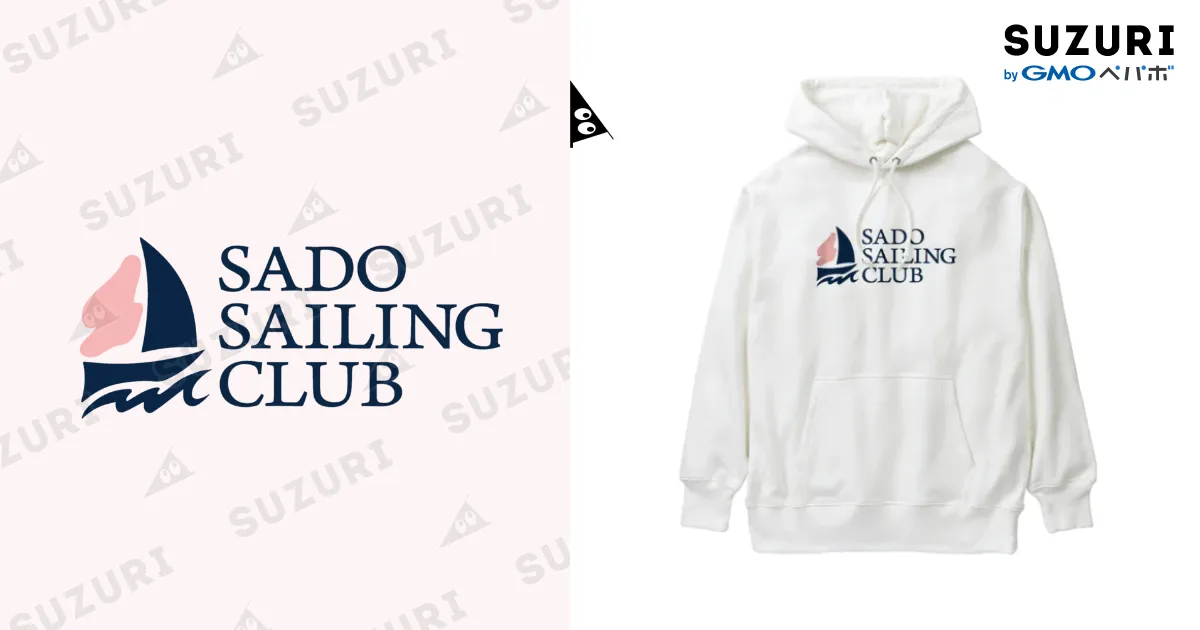 ヨットロゴ(横) / 佐渡セーリングクラブ ( SADO_SAILING_CLUB