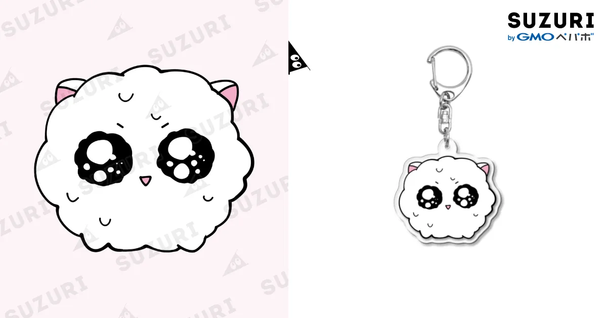 どこでもいっしょポメ / x_127xのアクリルキーホルダー通販 ∞ SUZURI