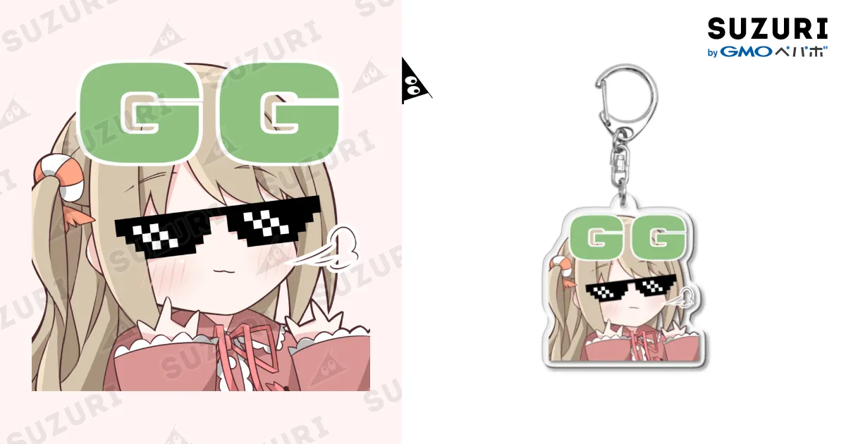 スタンプシリーズ】「GG」 / 桜蝦まてぃ ( mattie_pmmm )のアクリル