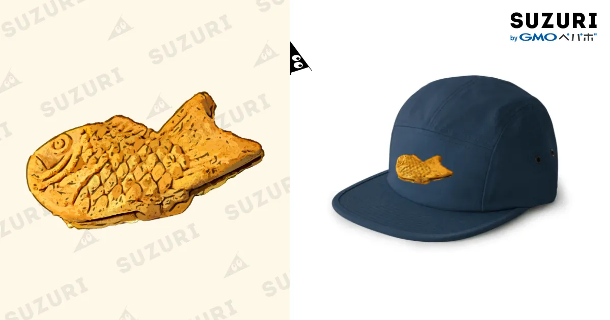 たい焼き_230508_999999 5 Panel Cap by 脂身通信Z ( aburami_z