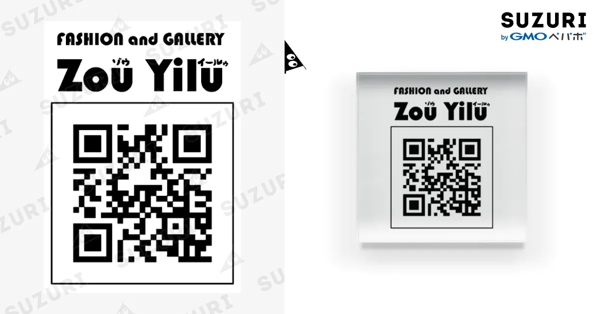 ショップQRコード / FASHION and GALLERY［Zou Yilu
