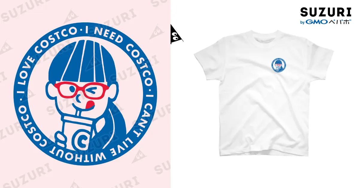 コス子Tシャツ / コストコ通コス子 ( costcotuu )のスタンダード