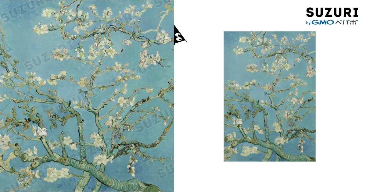 花咲くアーモンドの木の枝 / Almond Blossom / 世界美術商店