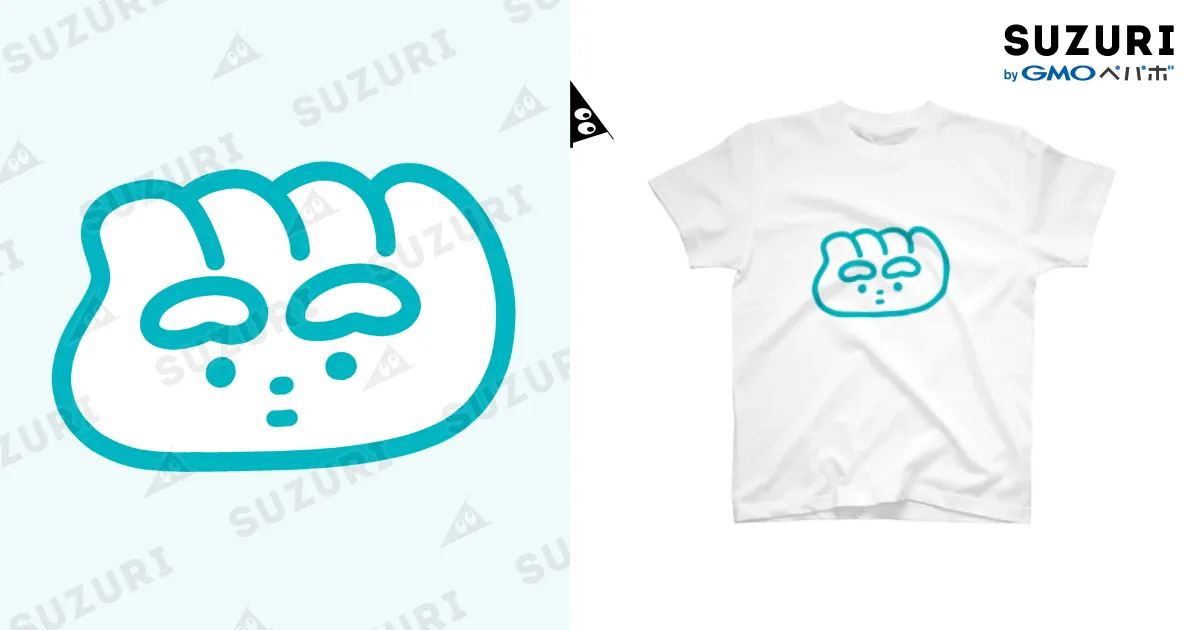 たなか　顔Tシャツ1 アヘ顔Tシャツ Regular Fit T-Shirt by LuCa ∞ SUZURI