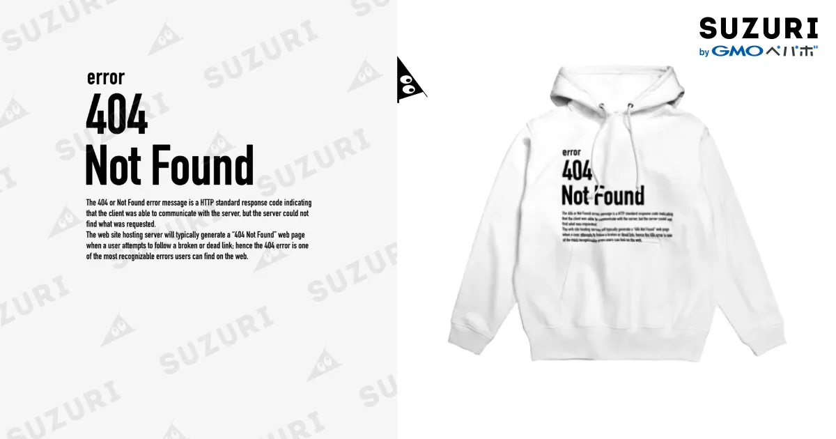404 Not Found（エラーコードシリーズ） / 404 Not Found Goods 