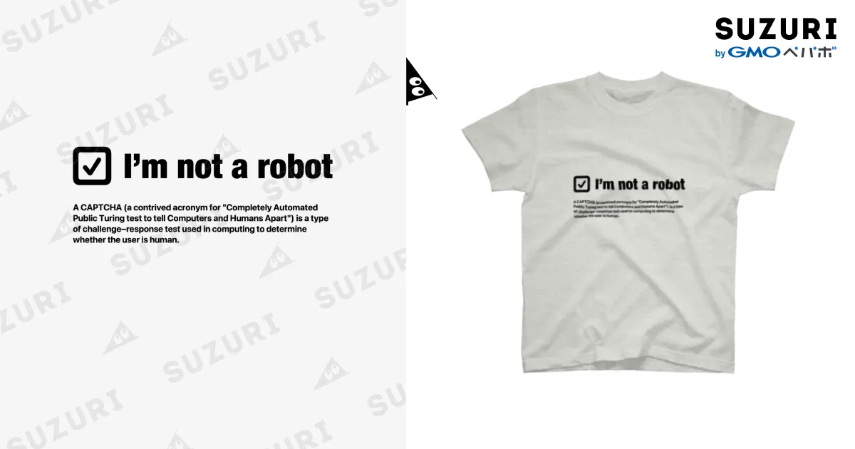 I'm not a robot / 404 Not Found Goods ( kengochi )の