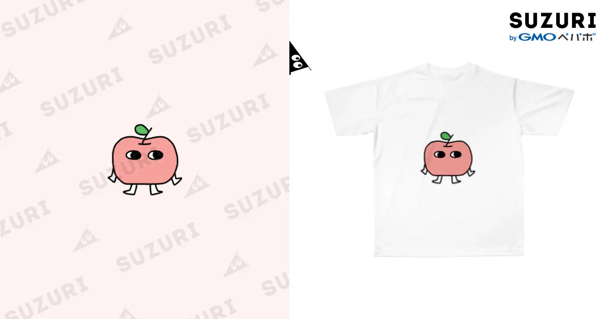りんご星人 / りんごのこのおみせ ( ringonoko )のフルグラフィックT