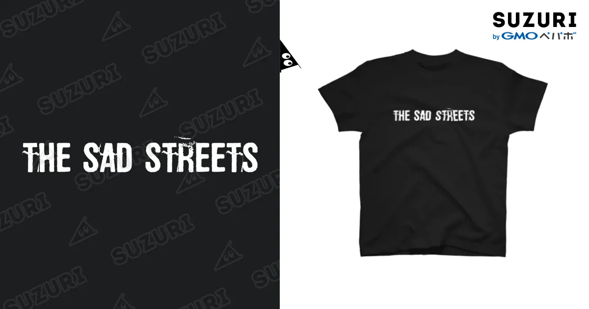 THE SAD STREETS / ShineのスタンダードTシャツ通販 ∞ SUZURI（スズリ）