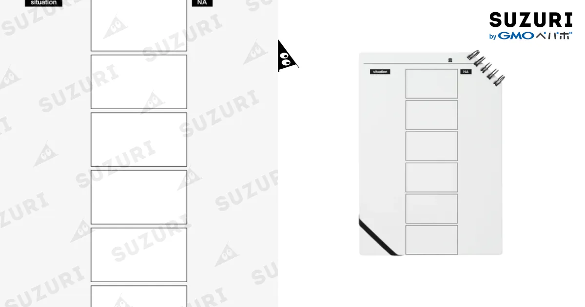 絵コンテベース。 / death. ( pumpkin_death )のノート通販 ∞ SUZURI