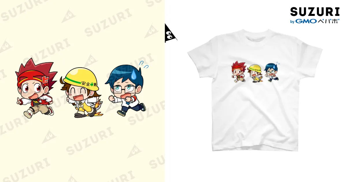 追っかけヒロたま3人組 / hirotama-hirokunのスタンダードT