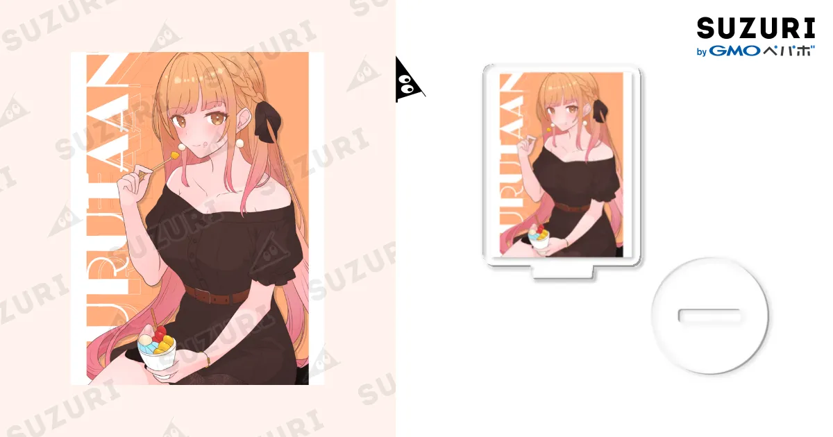 るるたんグッズ / るーるるるたぁあん ( rurutaan )のアクリルスタンド