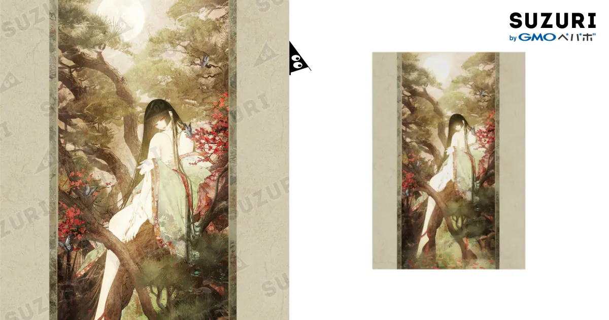 永劫の庭 / 皐月 恵 -Kei Satsuki- ( kuroe16370547 )の吸着ポスター