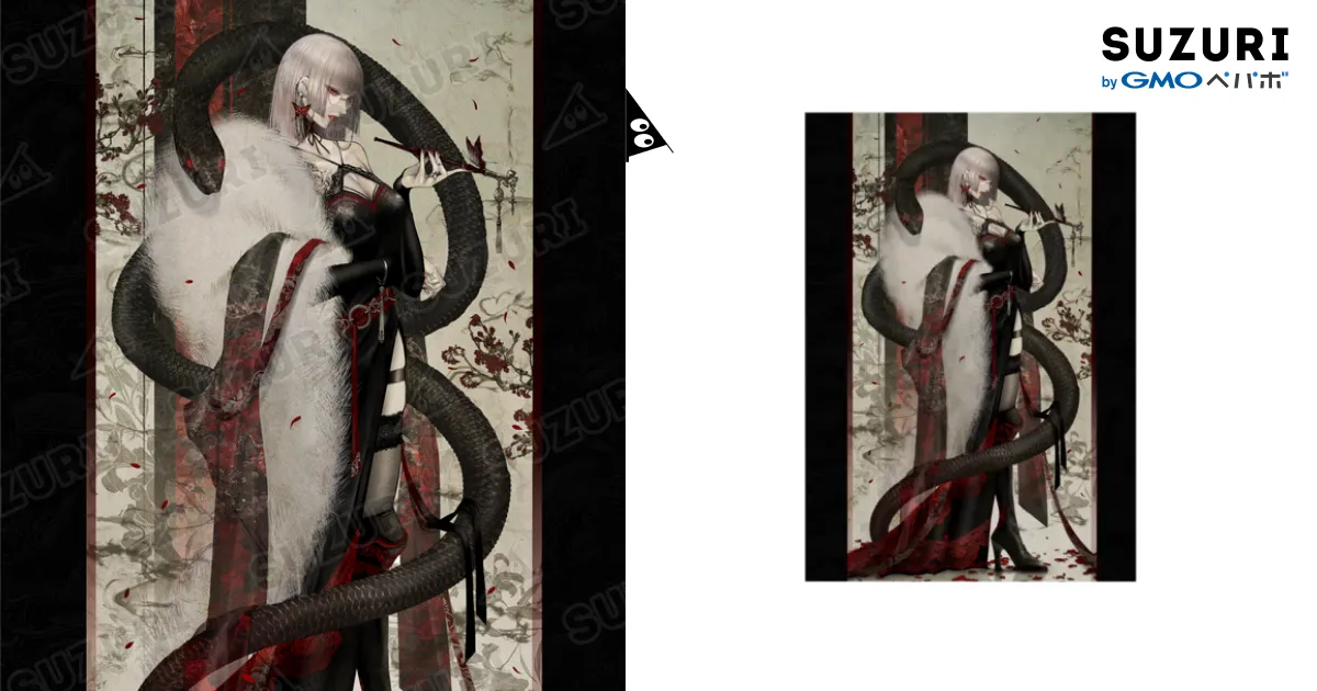 荘厳華麗- / 皐月 恵 -Kei Satsuki- ( kuroe16370547 )の吸着ポスター