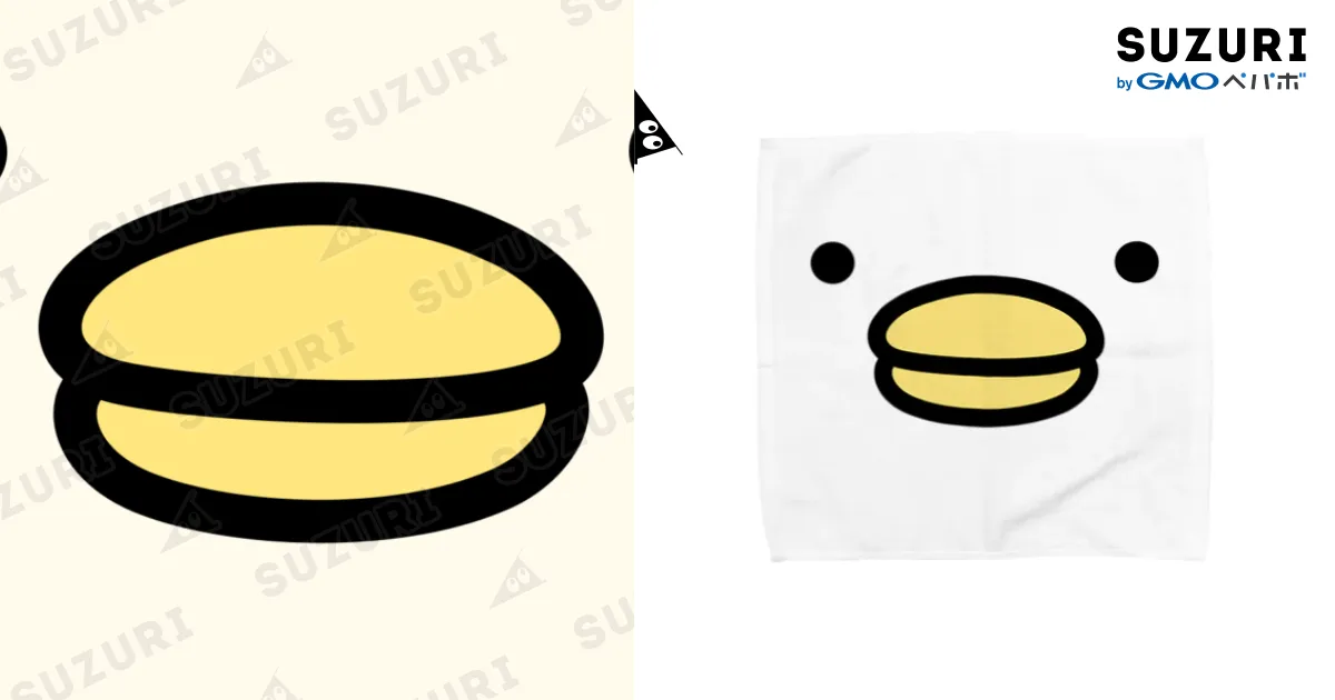 うるせぇトリ(顔のドアップ） / mame&co ( m_c_l_s )のタオル