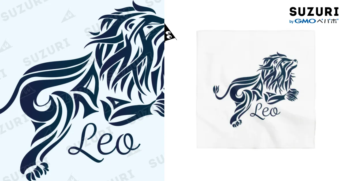 獅子座のタトゥー風マーク / chicodeza by suzuri ( chicodeza )の