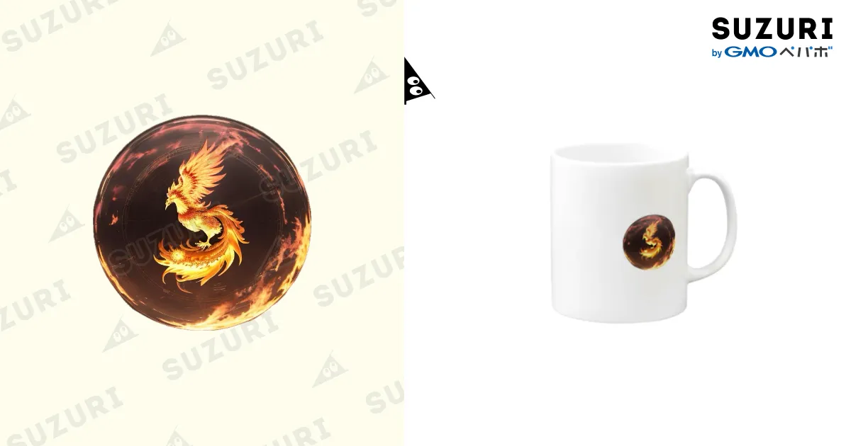 焔魔るり　茄子祈王国マグカップ 焔魔るり 茄子祈王国マグカップ