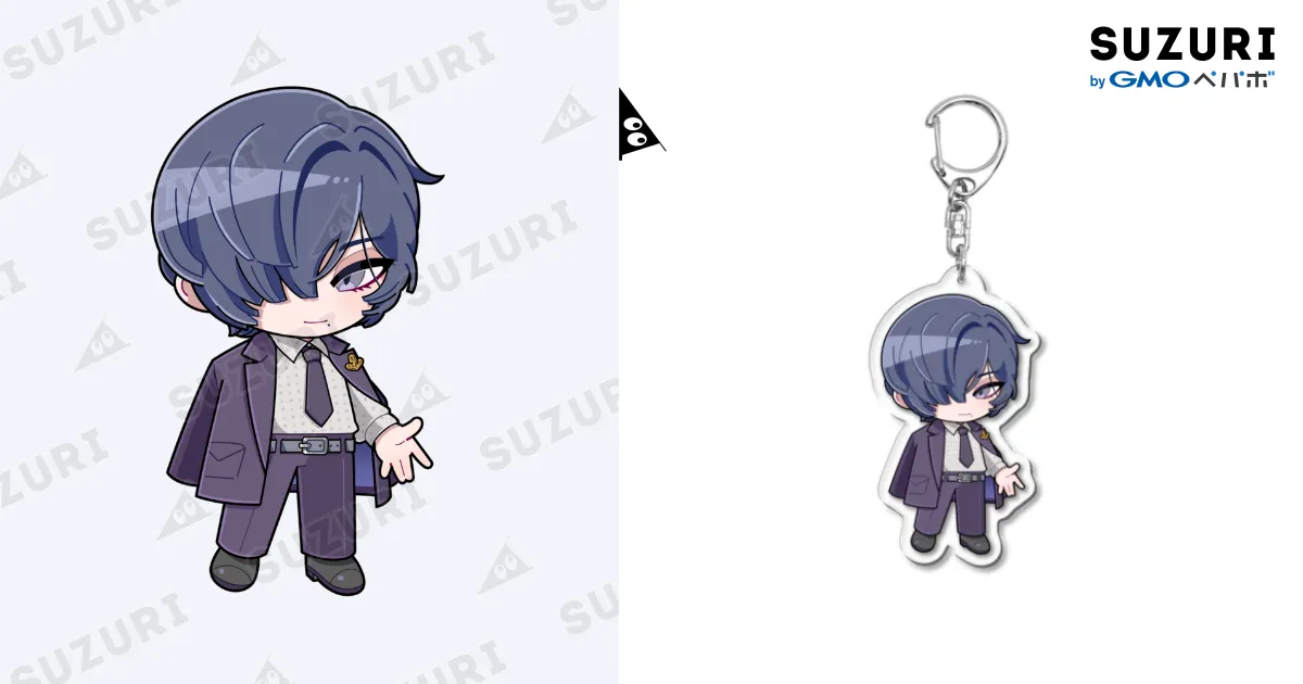 【新品未使用未開封】Man アクリルキーホルダー　セット売り ALIVE』 & 『SQ』 切手型アクリルキーホルダーセット SolidS ver