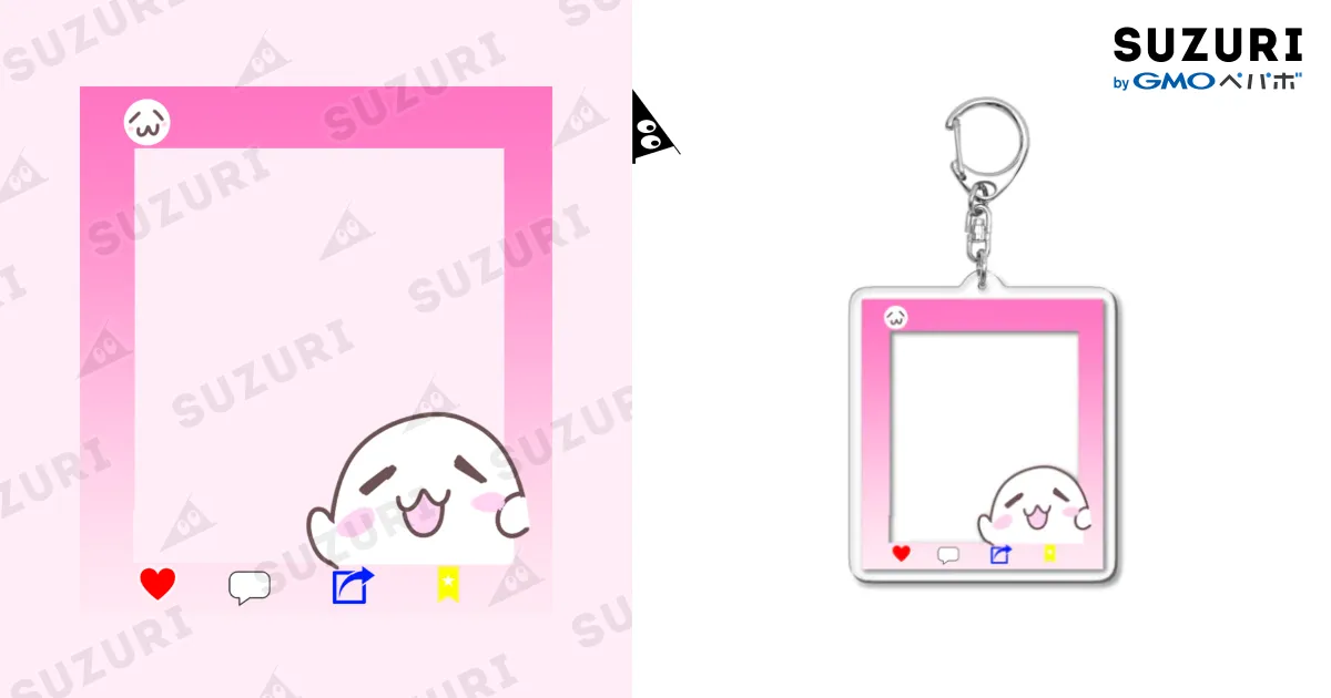 こじまっちSNS風アクリルキーホルダー / こじまっちショップ