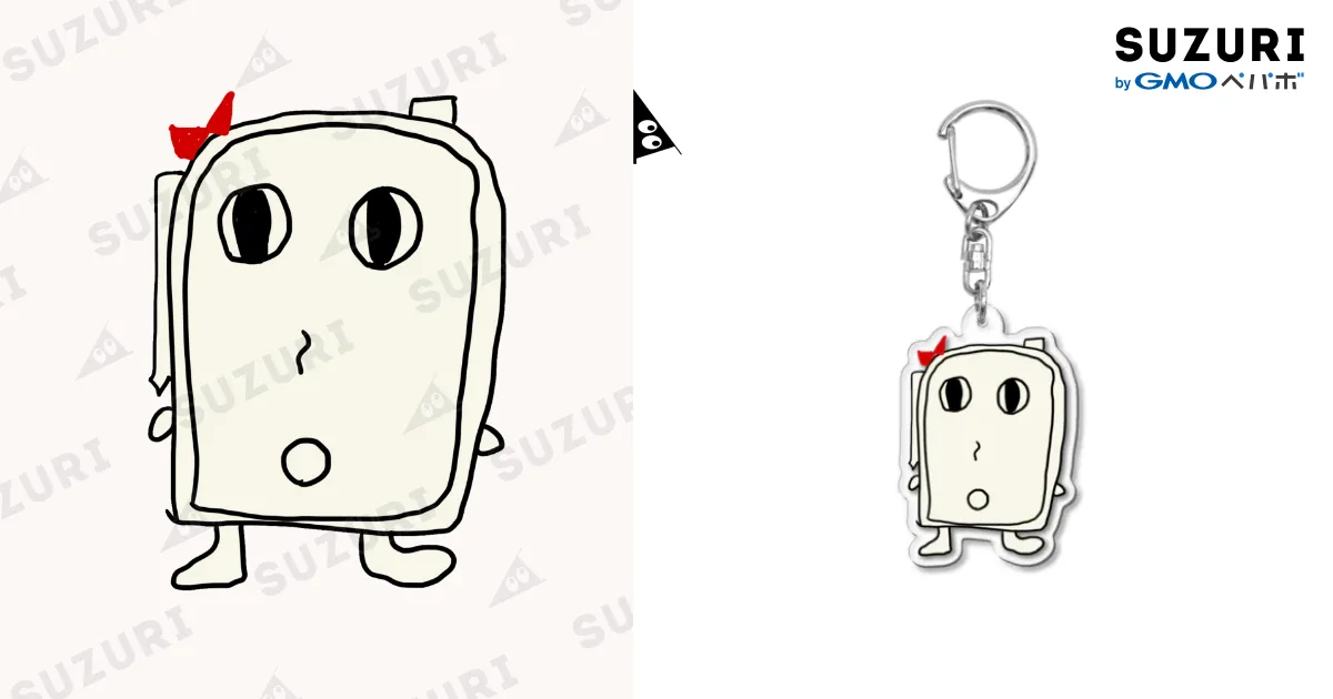 かあいいちゃん アクリルキーホルダー かあいいちゃん キーホルダー - メルカリ