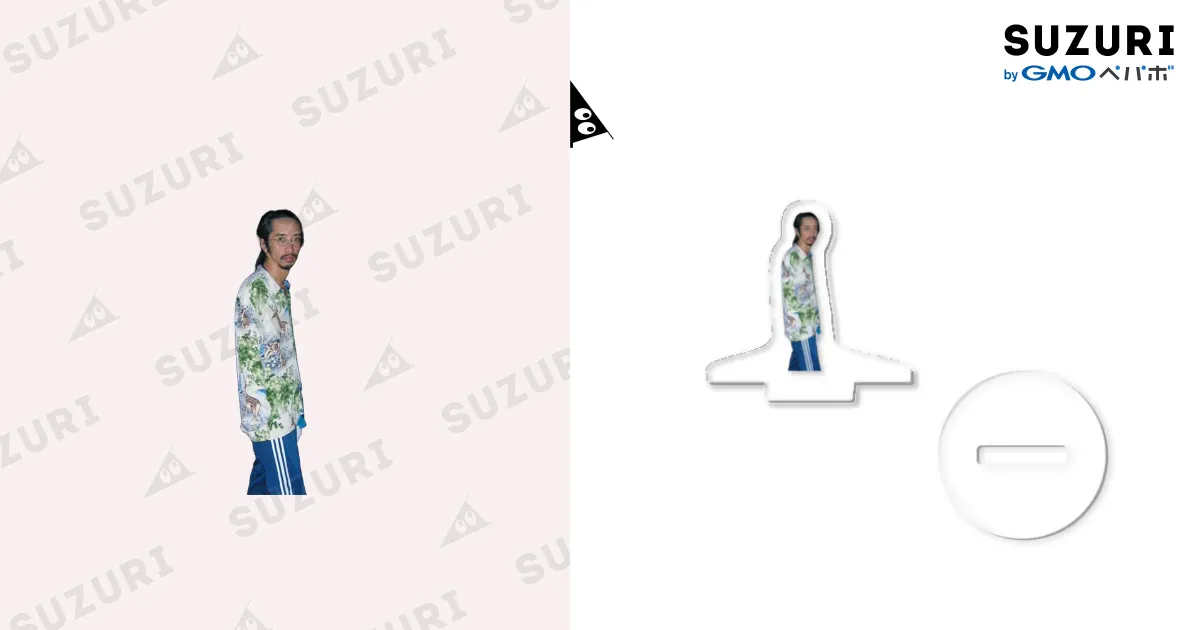 クレイジージャーニー 田中俊行 アクスタ オシャレ柄シャツA / 田中俊行 トシが行く オリジナルグッズショップ