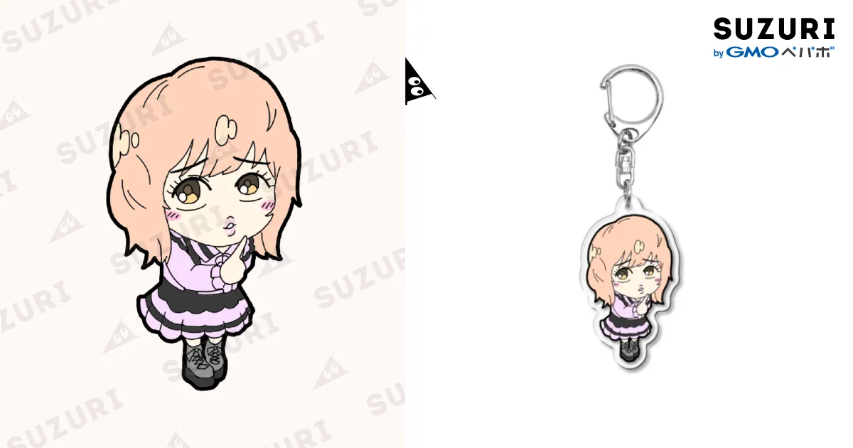 プレミアム期間限定 ミレイのキーホルダー / ハイブルー