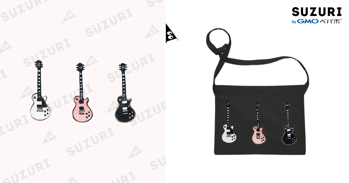 オレのギター / wishingRing ( otchie428 )のサコッシュ通販