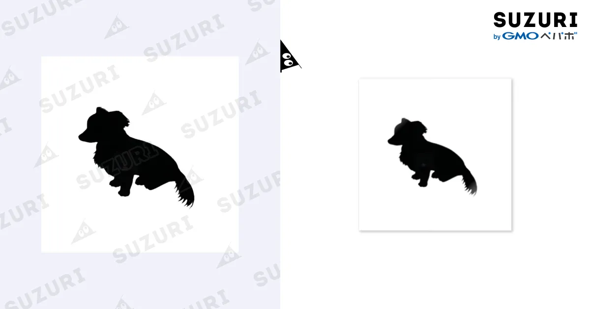 チビ様❤チワワ 印鑑スタンド♡シルエット型 チビ様❤チワワ 印鑑