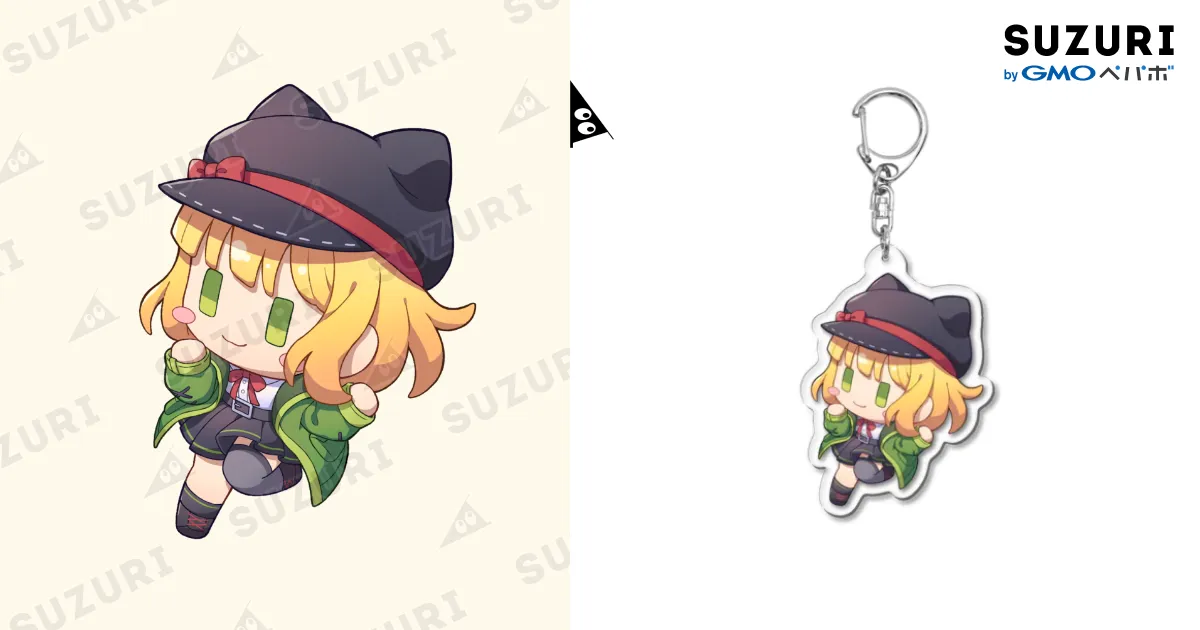 ミニキャラアテネちゃん Acrylic Key Chain by アベル&