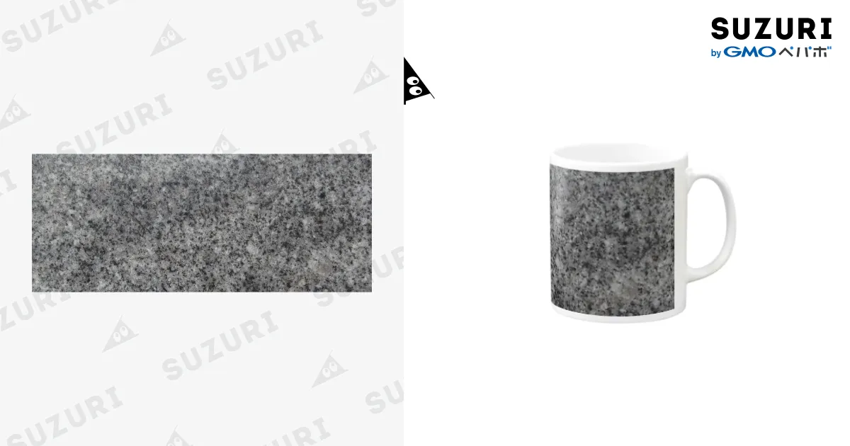 いしこまめ 庵治石細目（こまめ） / 西山石材株式会社 ( n-sekizai )のマグカップ