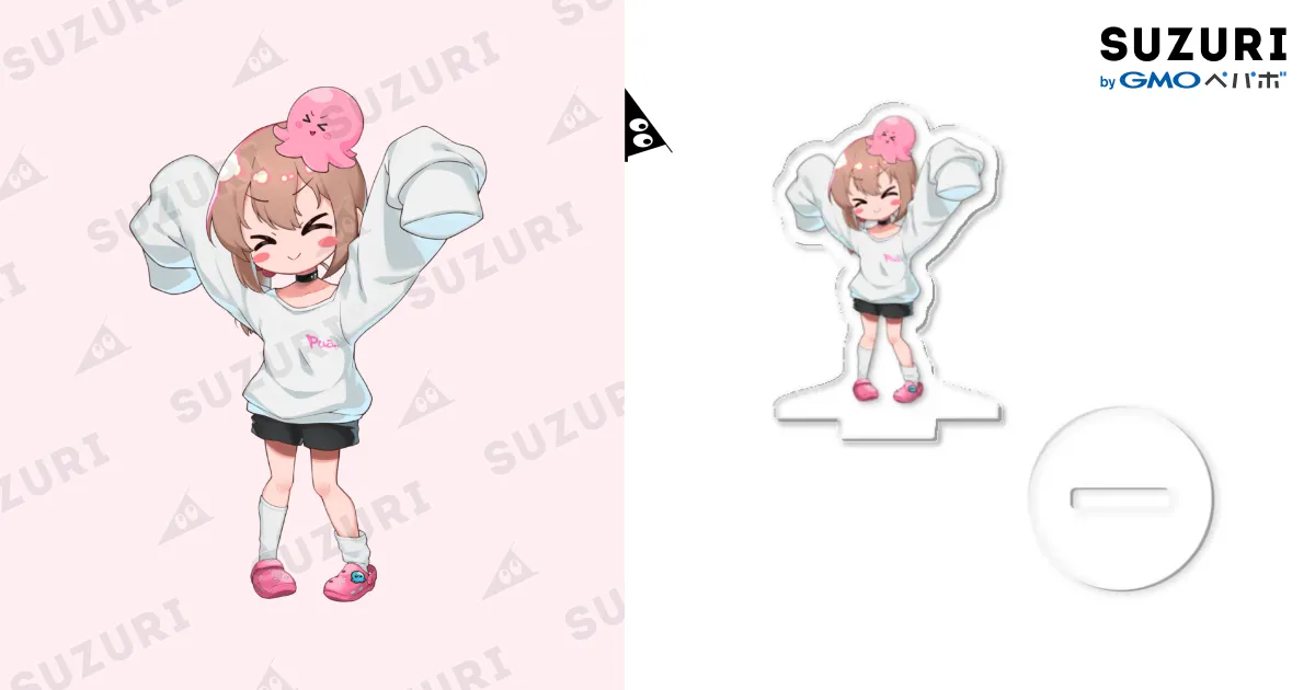 ぷんやりたんアクリルスタンド 2 / ぷんやりたんのぷゆぷゆショッぷ ぷんやりたん グッズ
