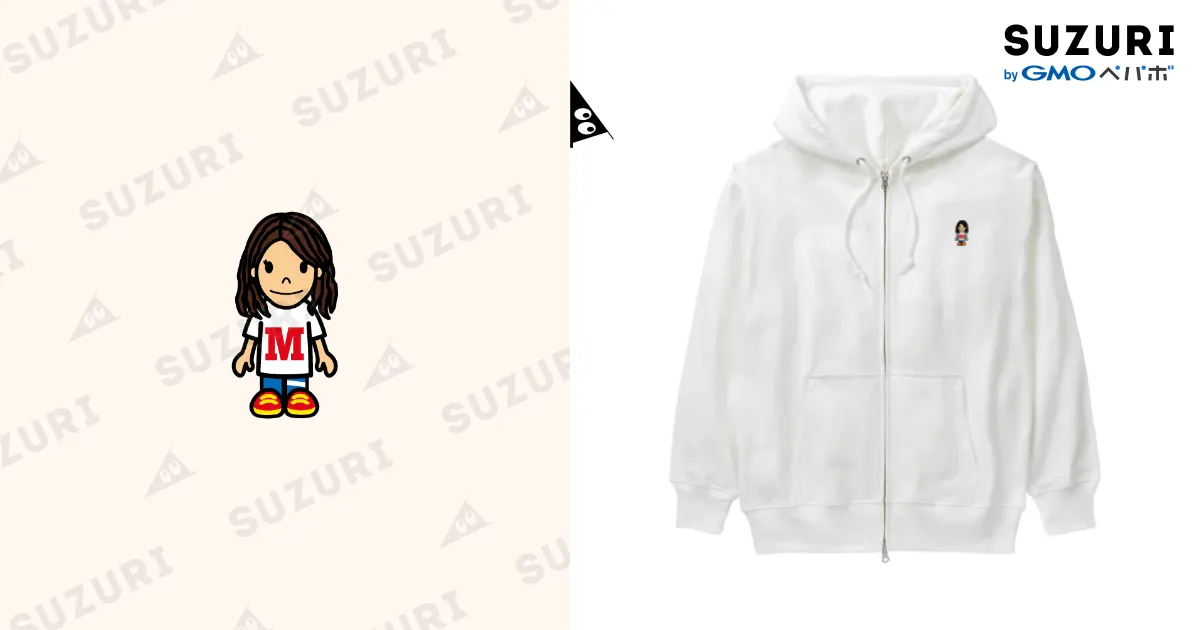 守屋美穂選手 似顔絵イラスト入りパーカー ボートレース 守屋美穂 イラスト入りパーカー 非売品 ボートレース児島 当選