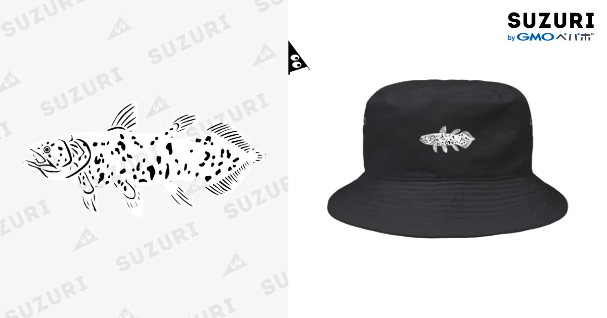 シーラカンス / 平坂寛 ( Hirasaka_Hiroshi )のバケットハット