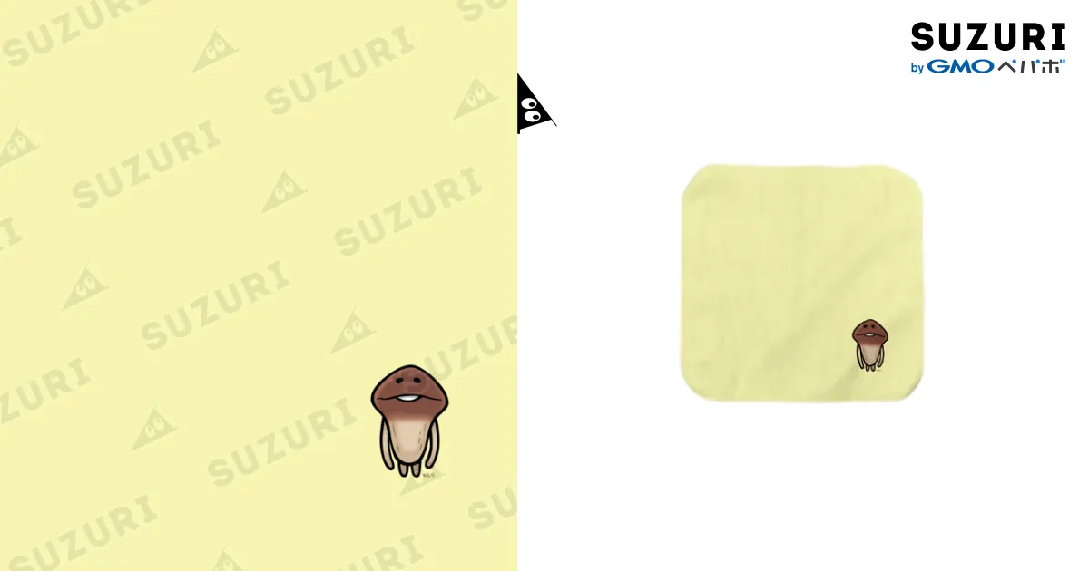 なめこ / 【公式】なめこ屋 SUZURI支店 ( nameko_nnf )のタオル