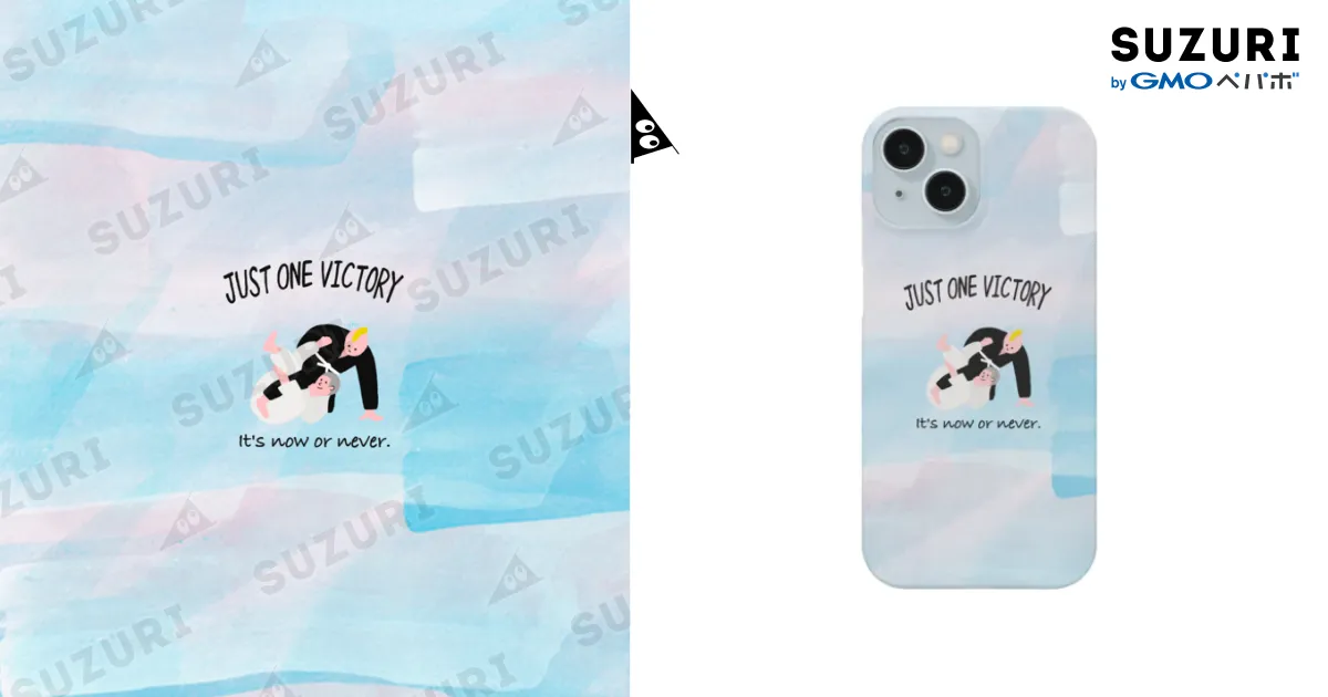  ディープハーフ スマホケース / 柔術イラストレーション ( jiujitsu_illustration )のスマホケース（iPhone）通販 ∞ SUZURI（スズリ）