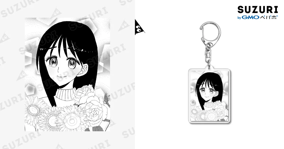 女の子1 / 花崎07 ( hanasaki07111 )のアクリルキーホルダー通販