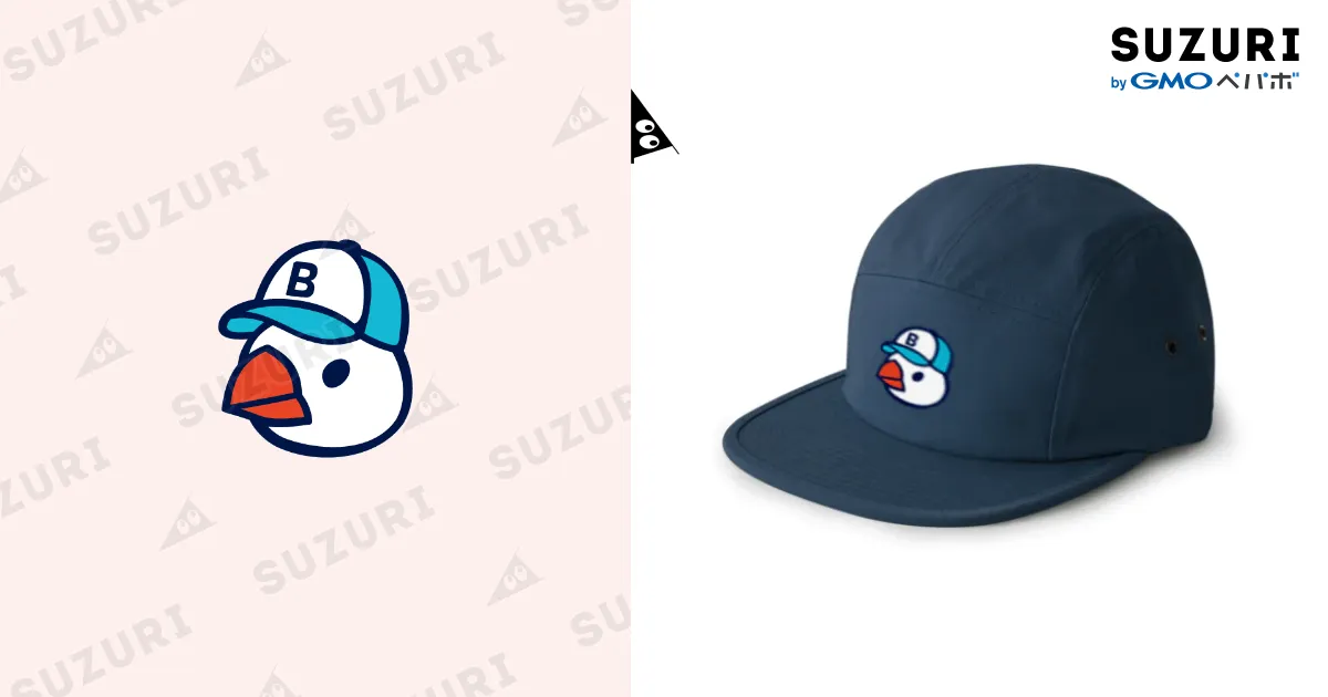 文鳥キャップ（カラー） / もしもしこちら文鳥 ( TsujiSaori )の