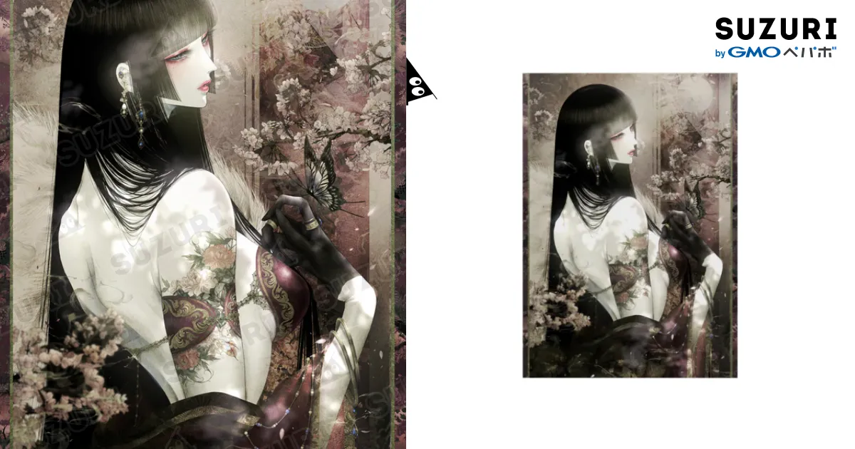 皐月恵 吸着ポスターA2サイズ×2枚(-荘厳華麗-、羞花閉月)