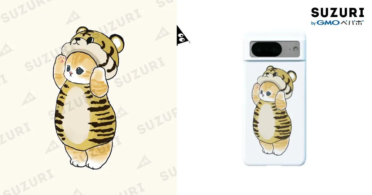 ねこかぶり（とら） / mofusand ( mofu_sand )のスマホケース