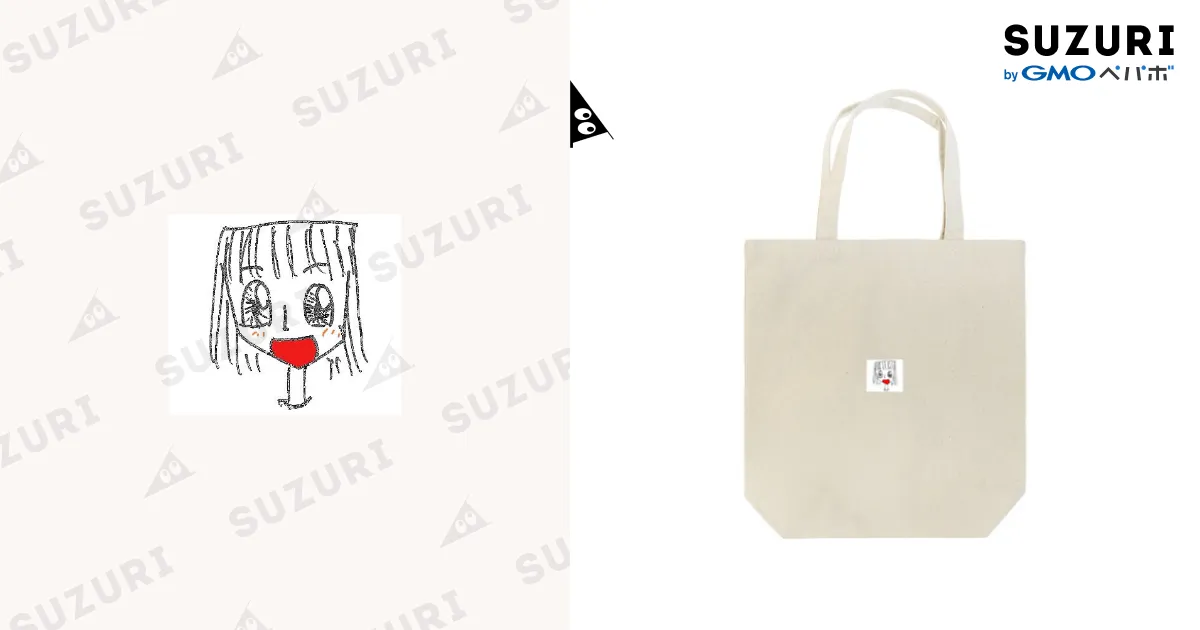 平成女児の絵① / 平成の女児 ( shios )のトートバッグ通販