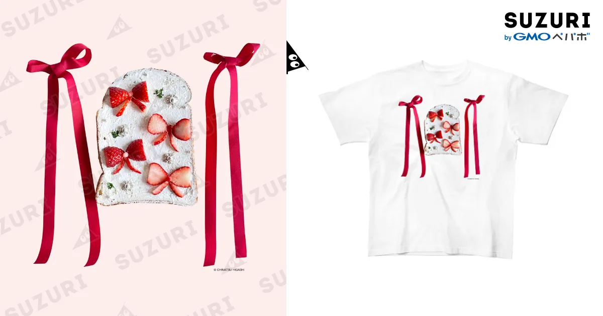 strawberry bow toast / ℂ??????? ℍ?????? 東ちなつ 